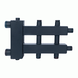 Коллектор Rommer с гидрострелкой (дублер компакт) 3 контура