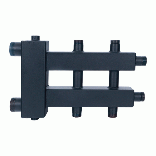 Коллектор Rommer с гидрострелкой (дублер компакт) 3 контура