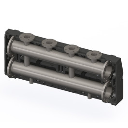 Распределительный коллектор Elsen Powerbox 33 DN100 с отводами DN50 3 контура