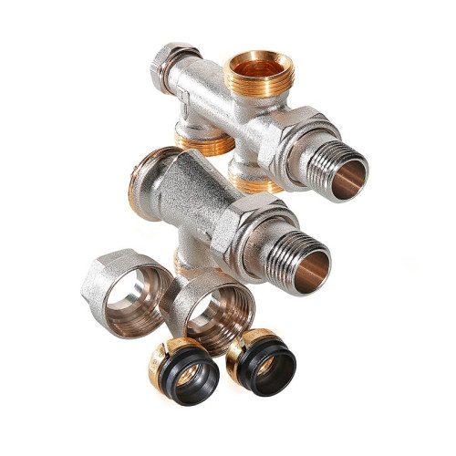 Регулирующий узел Valtec 1/2"x50%x3/4" арт.VT.225K.N.E04050 под евроконус