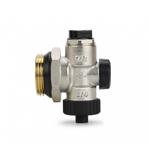 Концевая группа Varmega 1" с дренажным вентилем и ручным воздухоотводчиком