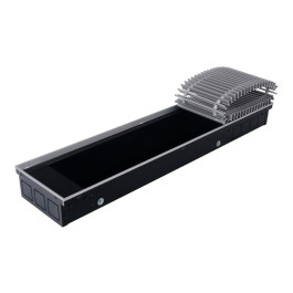 Конвектор внутрипольный Stout SCN 80.380.140 решётка роликовая, алюминиевая