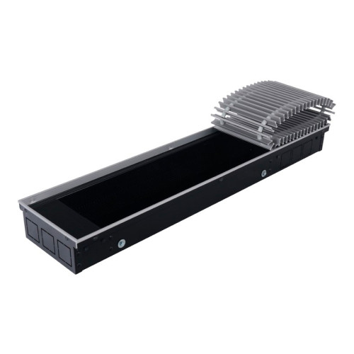 Конвектор внутрипольный Stout SCN 80.380.280 решётка роликовая, алюминиевая