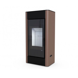 Печь-камин Defro Home Solum 9 кВт коричневая сталь