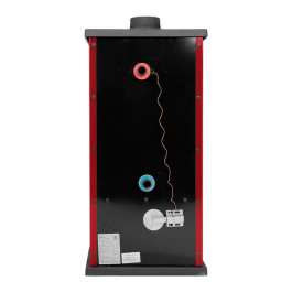 Печь-камин MBS Thermo Vesta Plus dark red