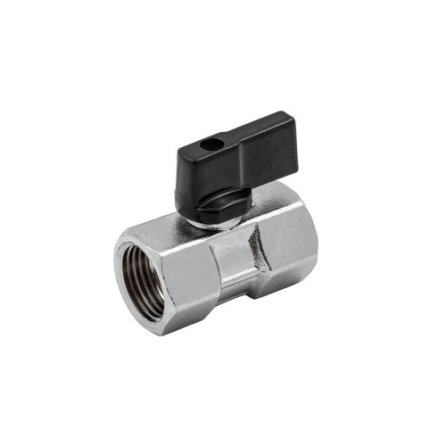 Кран шаровой mini ELSEN прямой 1/2"x1/2" ВВ ручка-бабочка