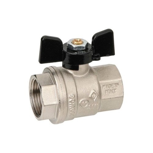 Кран шаровый Bugatti Oregon 302 1" ВР/ВР ручка-бабочка