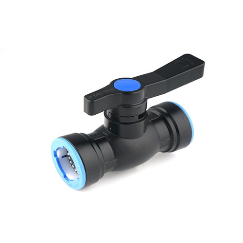 Кран ПНД Irriplast соединительный быстроразборный ДУ32х32