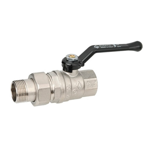 Кран шаровый американка Bugatti Oregon 320 1" 1/4 НР/ВР ручка-рычаг