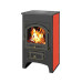 Печь-камин Везувий ПК-02 (205) 12 кВт с плитой красный