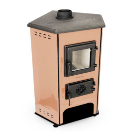 Печь-камин MBS Corner cream угловая