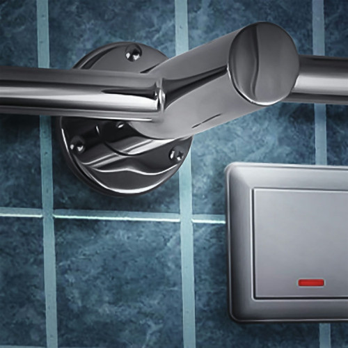 Полотенцесушитель электрический Energy Aura 800х600 мм хром