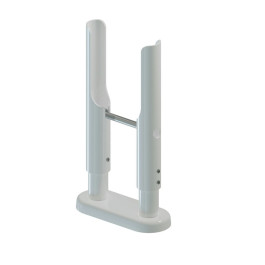 Кронштейн напольный RIFAR регулируемый для 3-x трубчатых радиаторов (макс. 670 мм) Tubog белый