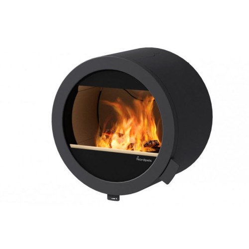 Печь-камин Nordpeis Me Wall без боковых стёкол