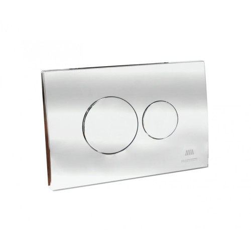 Кнопка смыва для инсталляции Millennium хромированная круглая