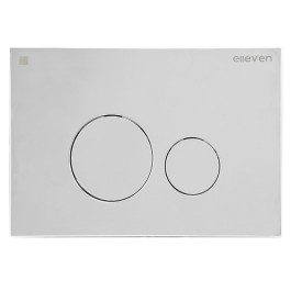 Кнопка смыва Elleven для инсталляции круглая хромированная