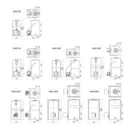 Напольный дизельный котел Kiturami KSO-400 R