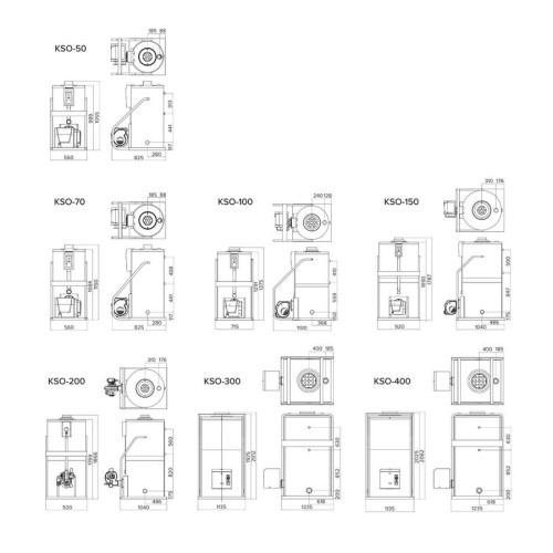 Напольный дизельный котел Kiturami KSO-200 R