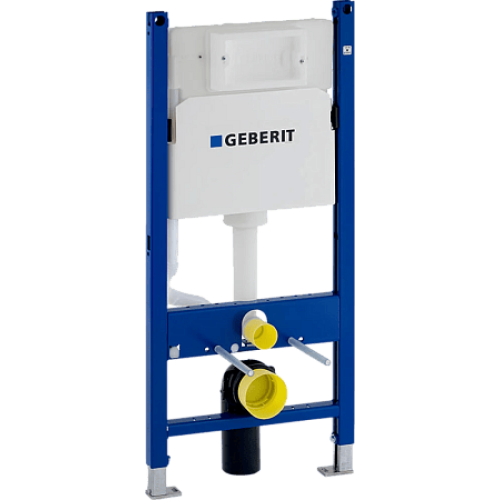 Инсталляция для унитаза Geberit Duofix Delta (458.149.21.1) 3 в одном круглая кнопка