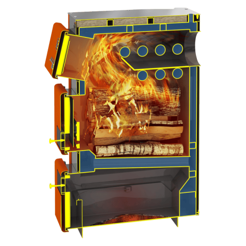 Котел твердотопливный Теплодар Куппер ПРО 42 (2.0)