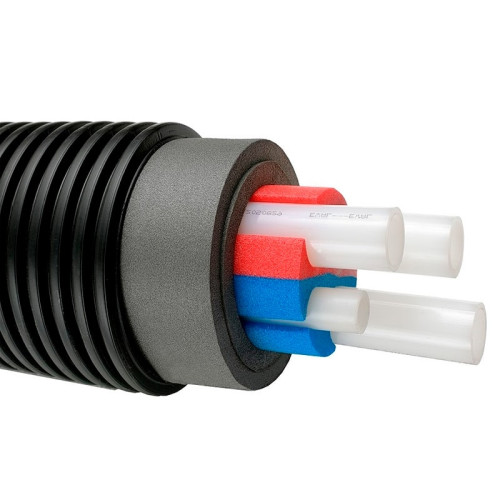 Теплотрасса Uponor Ecoflex Quattro 2х32х2,9-2х32х4,4/175 (арт.1044018)
