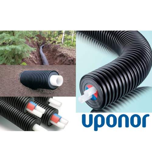 Теплотрасса Uponor Ecoflex Quattro 2х32х2,9-2х32х4,4/175 (арт.1044018)