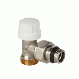 Клапан термостатический угловой MVI 1/2"х3/4" резьба наружная/наружная под евроконус