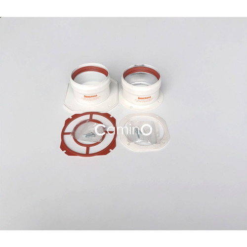 Адаптер двублочный Camino 80/80 мм для котлов Immergas