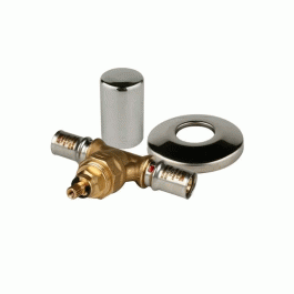 Пресс вентиль с ручкой Stout 16x16мм (арт.SFP-0014-001616 )