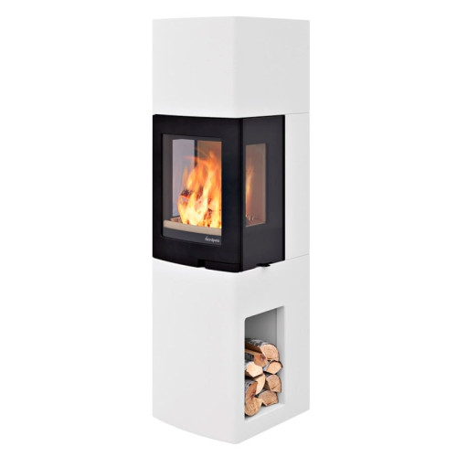 Печь-камин Nordpeis Lisboa топка S-18U 4кВт