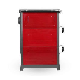 Печь-камин MBS Olymp red