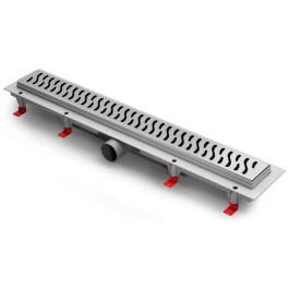 Трап-лоток Chudej с нержавеющей рамкой 65х550 мм CH550HN