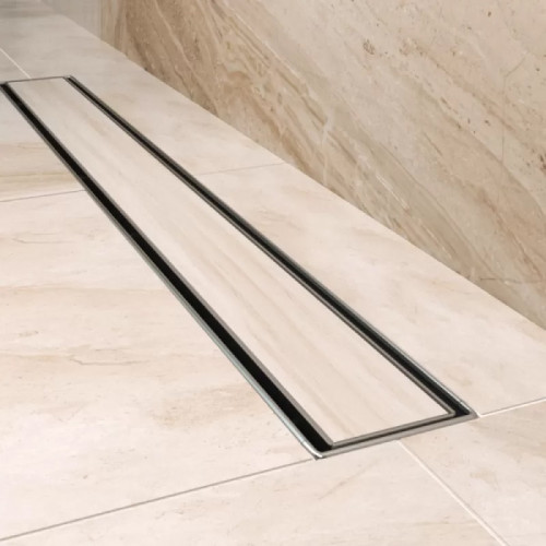 Трап для душа Bettoserb нержавеющий Compact Line 750 двухсторонняя вставка