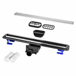 Трап для душа Bettoserb нержавеющий Compact Line 550 двухсторонняя вставка