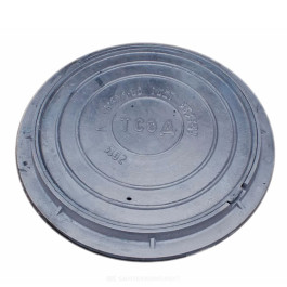 Люк чугун дождевой канализации (Д)Л A15 (А15)-1-60 легкий ГОСТ 3634-2019