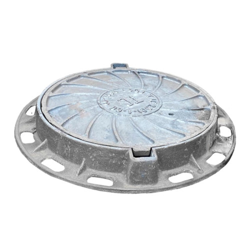 Люк чугун теплосеть (ТС)Т Тяжелый С250 Т(С250)-1-60 ГОСТ 3634-2019