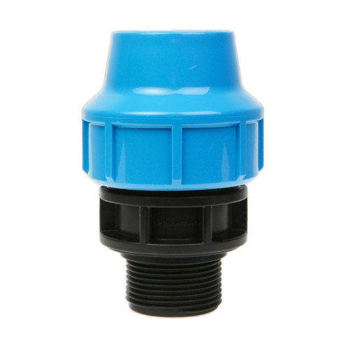 Муфта Джилекс 40x1 1/4" с наружной резьбой для труб ПНД