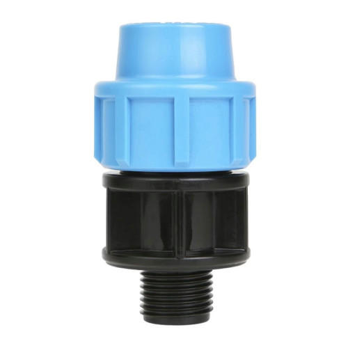 Муфта Джилекс 20x3/4" с наружной резьбой для труб ПНД