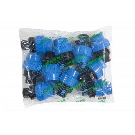 Муфта Джилекс 40x1 1/4" с наружной резьбой для труб ПНД