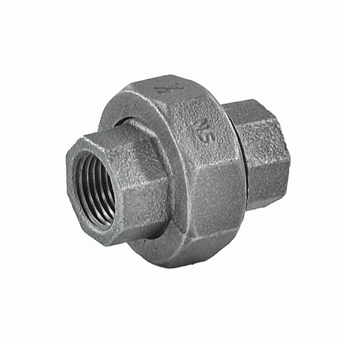 Соединение прямое чугунное неоцинкованное Fittex Plus 25х1" с американкой