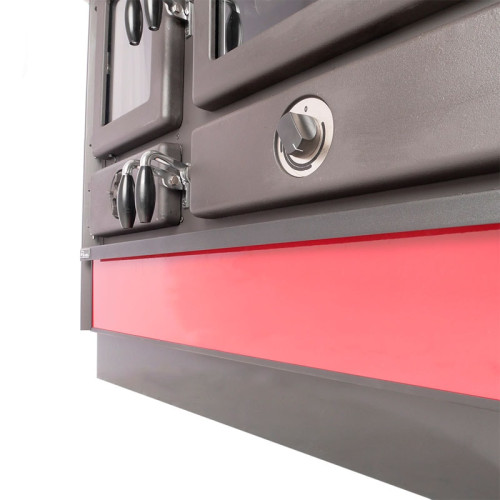 Печь-камин MBS Magnum Thermo Super red правая