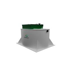 Аэрационная очистная станция Малахит GEO 8 ПР (ВЫСОТА 1200, ВРЕЗКА 320)