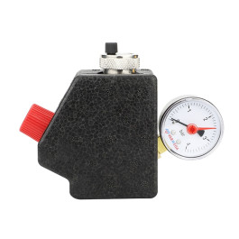 Группа безопасности котла Varmega 1" 3Бар, никелированная латунь, компактная, с термоизоляцией