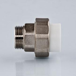 Муфта комбинированная разъемная нар.резьба Tebo D20 x 1"