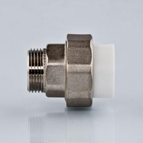 Муфта комбинированная разъемная нар.резьба Tebo D20 x 1/2"