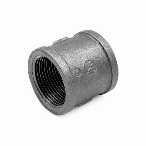 Муфта прямая чугунная неоцинкованная Fittex Plus 20х3/4"