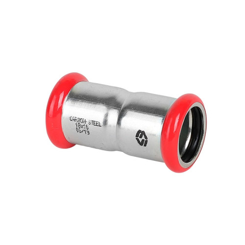 Муфта равнопроходная из оцинкованной стали MVI 18 мм