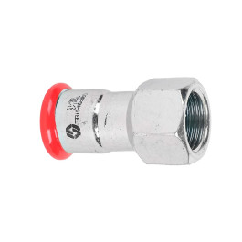 Муфта с ВР резьбой из оцинкованной стали MVI 22х3/4" мм