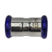 Пресс-муфта MVI 18 мм нержавеющая