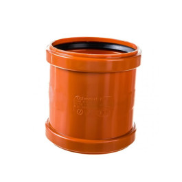 Муфта двухраструбная канализационная Ostendorf KGMM 160 (арт.222510)